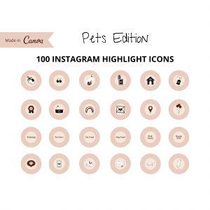 Pets Instagram Highlight Icons