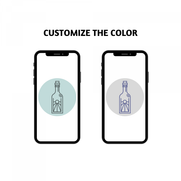 Lifestyle Highlight Icons - Customize the color