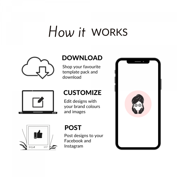 Beauty Instagram Highlight Icons - How it works